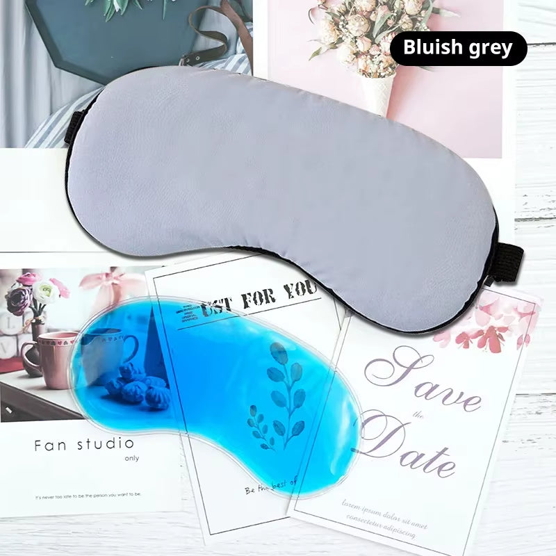 Light Blocking Eye Mask – Warm or Cool Gel for Relaxation and Sleep