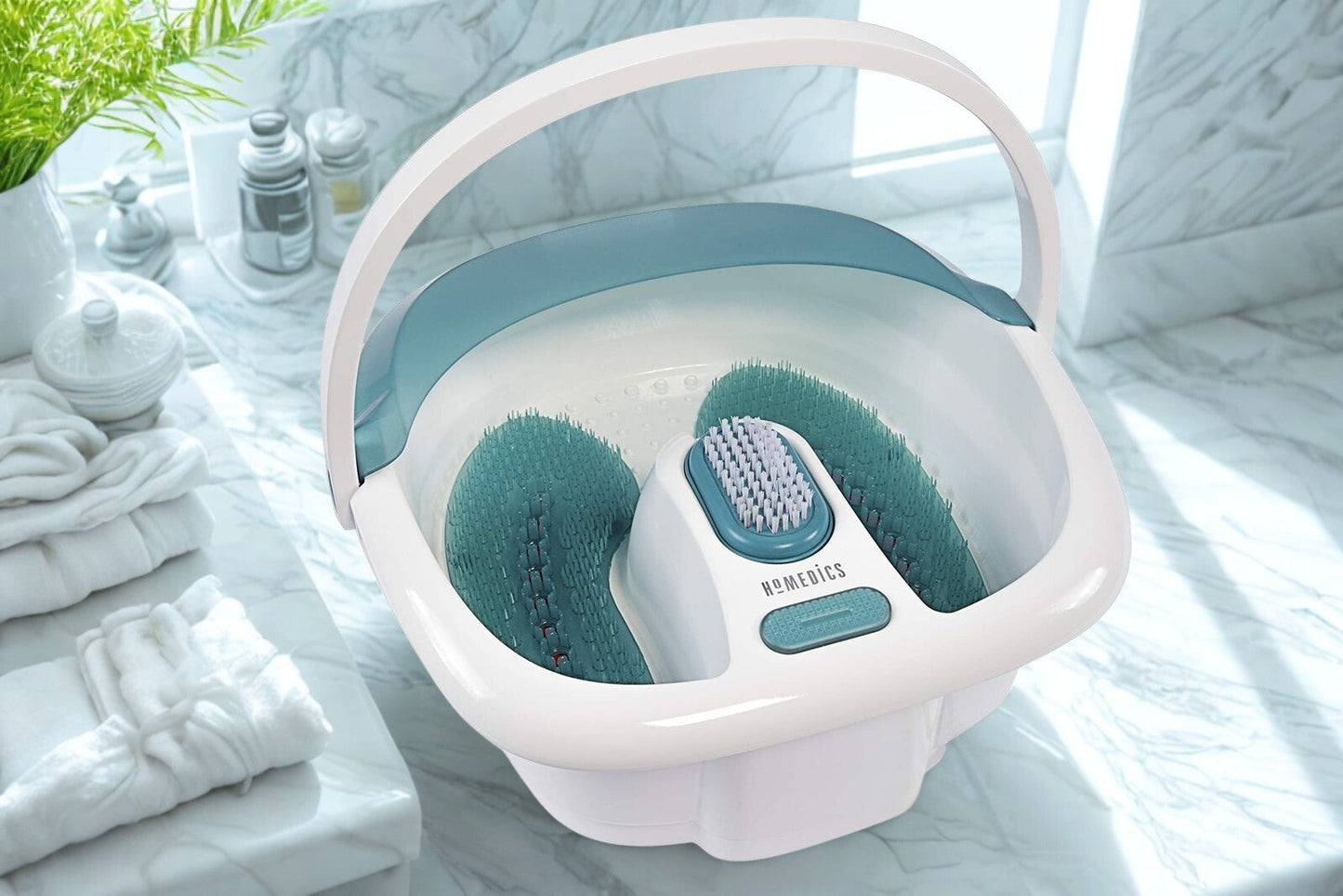 Foot Spa Bath – Heated Massage Jets with Pedicure and Relaxation