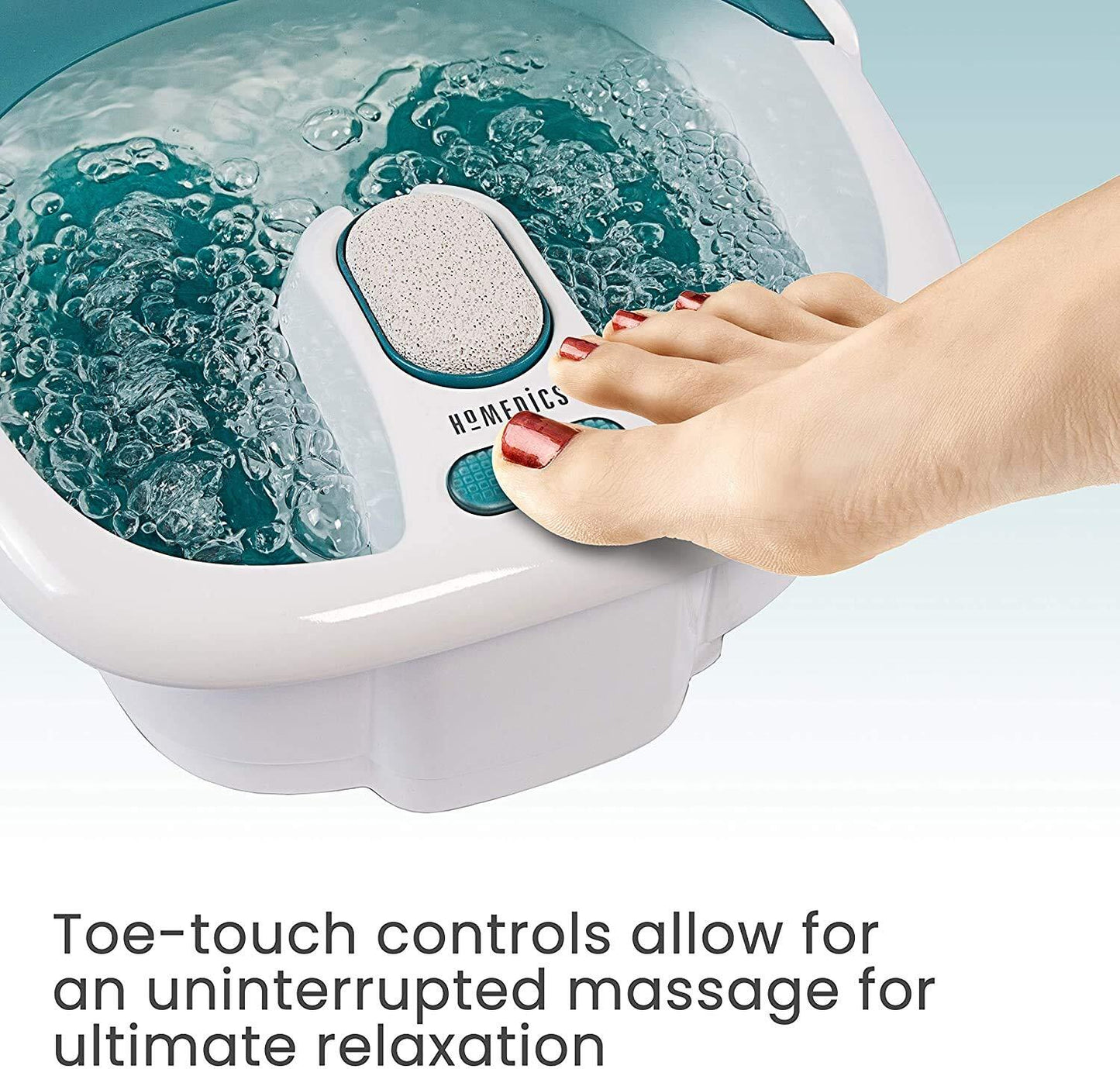 Foot Spa Bath – Heated Massage Jets with Pedicure and Relaxation