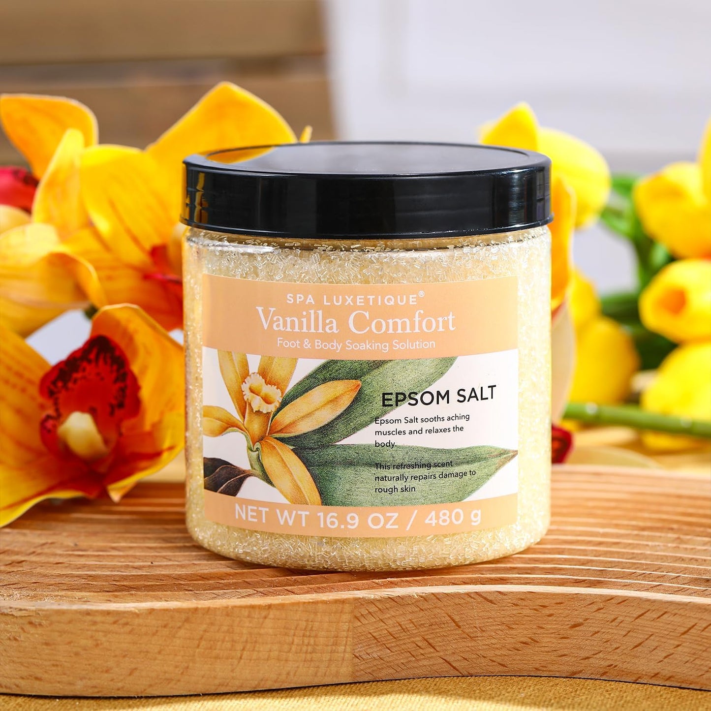 Epsom Bath Salts – Relaxing Soak & Gift Set, 3.17 lbs.