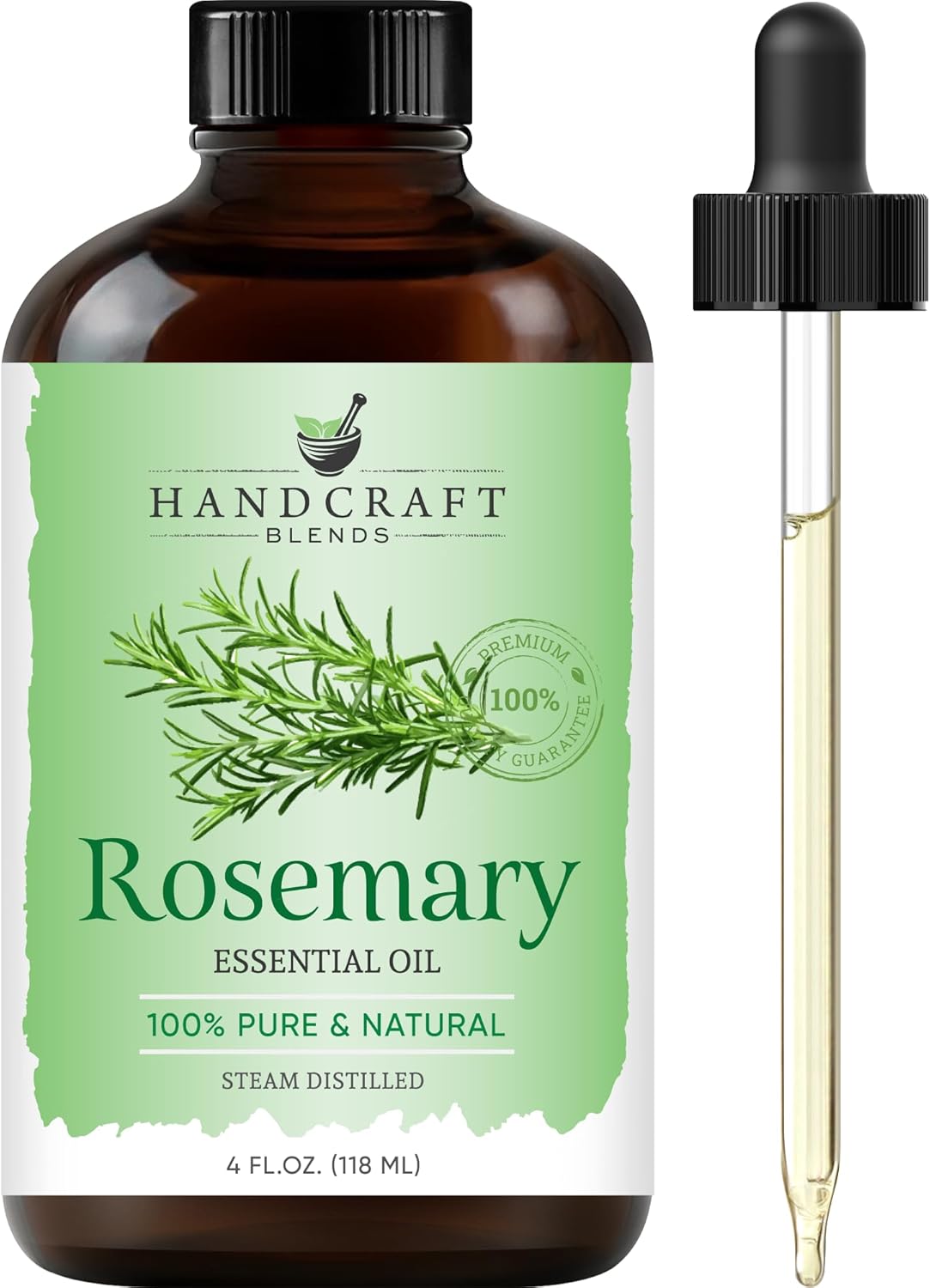 Essential Oil – 100% Pure & Natural – Large 4 oz Premium Grade for Diffusers, Aromatherapy, Massage, Candles & Soap Making