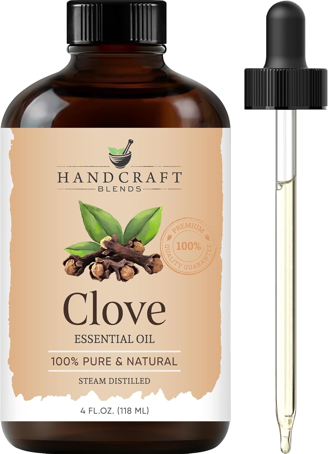 Essential Oil – 100% Pure & Natural – Large 4 oz Premium Grade for Diffusers, Aromatherapy, Massage, Candles & Soap Making