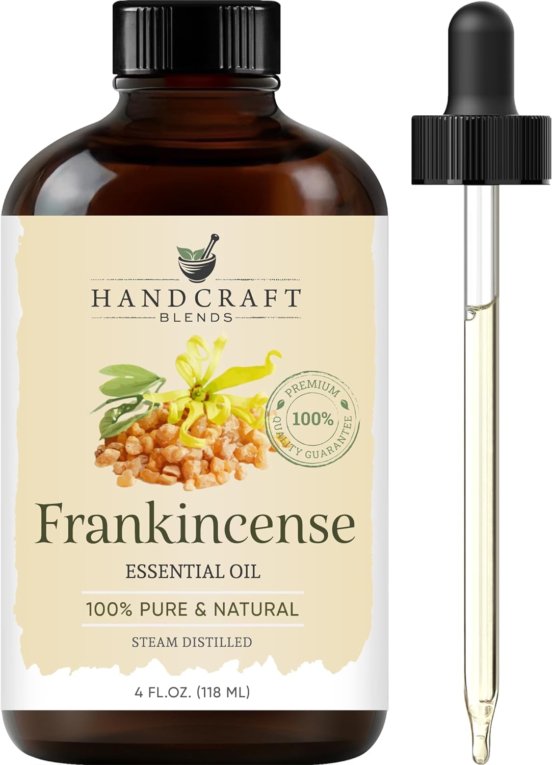 Essential Oil – 100% Pure & Natural – Large 4 oz Premium Grade for Diffusers, Aromatherapy, Massage, Candles & Soap Making