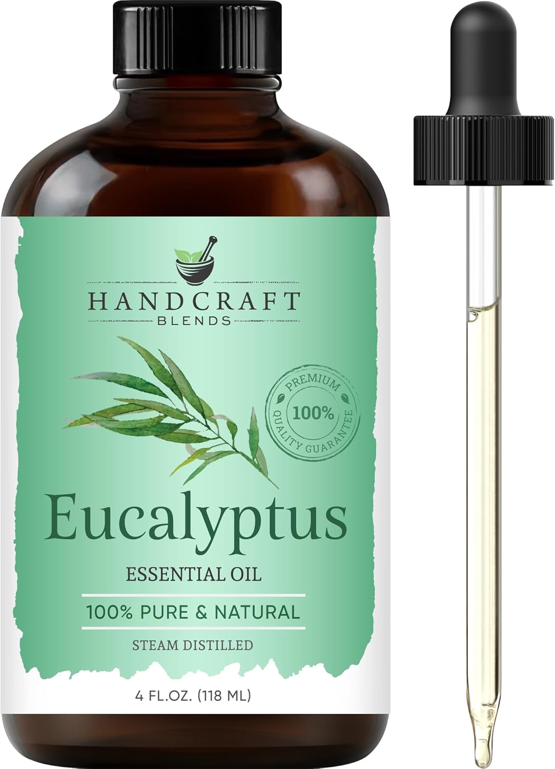 Essential Oil – 100% Pure & Natural – Large 4 oz Premium Grade for Diffusers, Aromatherapy, Massage, Candles & Soap Making