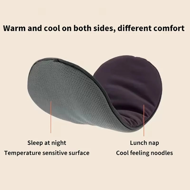 Light Blocking Eye Mask – Warm or Cool Gel for Relaxation and Sleep