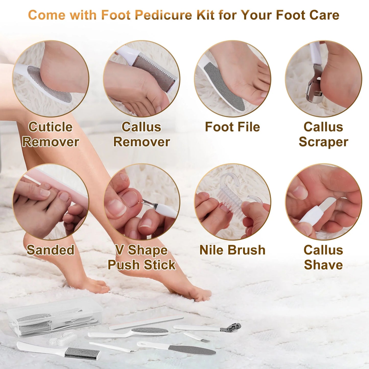 Collapsible Foot Spa – Heated Bubble Massage with Rollers and Temperature Control