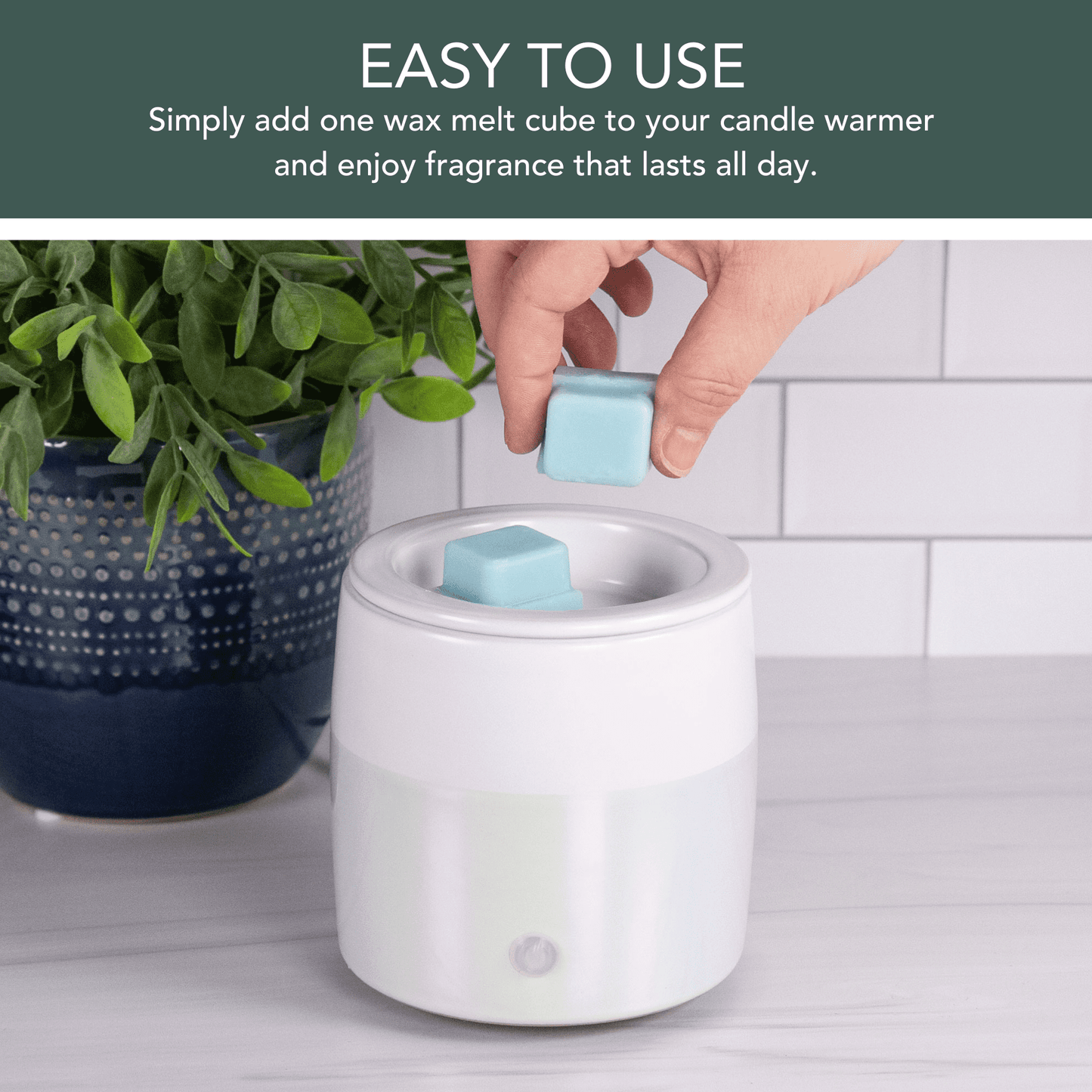Full Size Iridescent Wax Melt Warmer – Elegant Home Fragrance