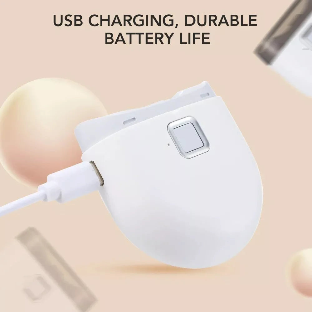 Electric Nail Clipper with Safety Design – Automatic Trimmer for Thick Nails