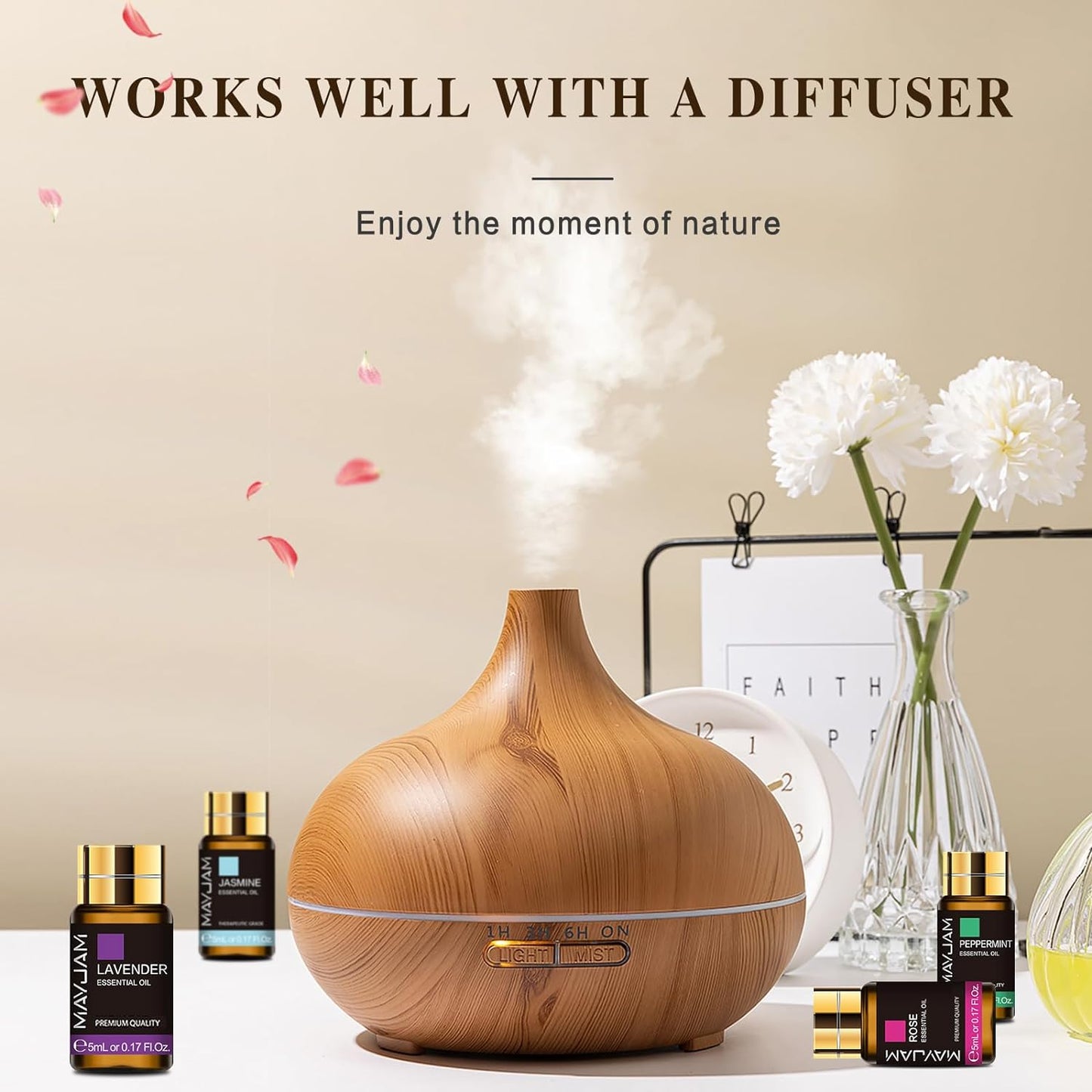 MAYJAM 20-Piece Essential Oil Set – 5ML Each
