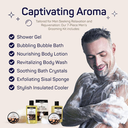 Luxury Sandalwood Spa Set – Complete Skincare Kit for Cleansing, Moisturizing & Rejuvenation