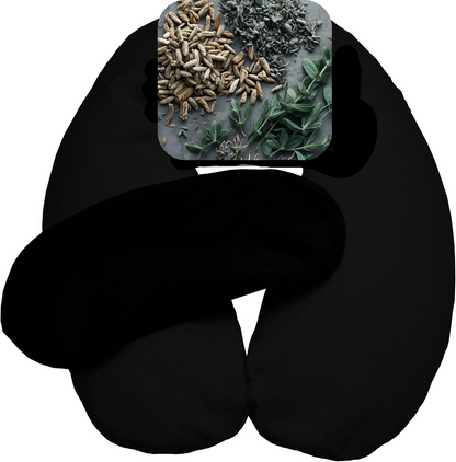 Herbal Neck Wrap – Hot & Cold Comfort Pillow with Aromatherapy and Sleep Mask