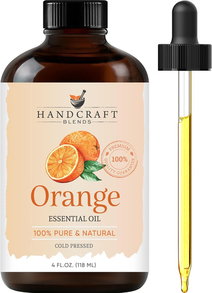 Essential Oil – 100% Pure & Natural – Large 4 oz Premium Grade for Diffusers, Aromatherapy, Massage, Candles & Soap Making