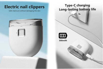 Electric Nail Clipper with Safety Design – Automatic Trimmer for Thick Nails