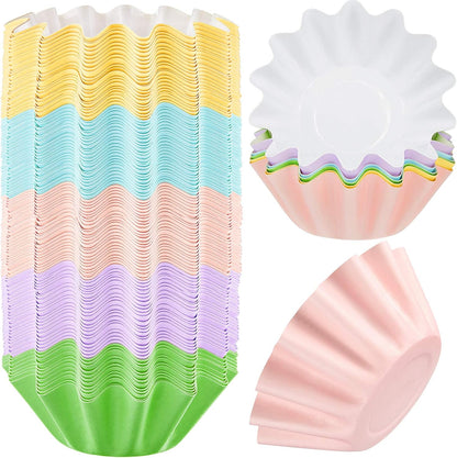 Reusable wax melt liners for mess-free melting of scented candles and wax tarts. Includes 25 cups.