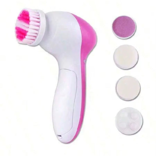 5-in-1 Facial Cleansing Brush – Deep Clean, Exfoliate, and Refresh Skin