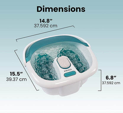 Foot Spa Bath – Heated Massage Jets with Pedicure and Relaxation