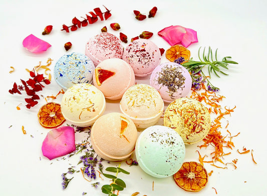 Argan Oil Bath Bombs – Natural Moisturizing & Relaxing Bath Fizzies